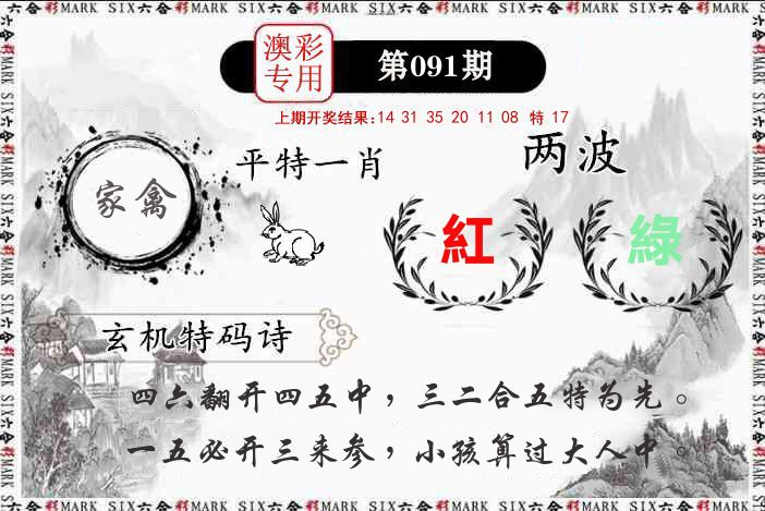 澳门专用 第91期