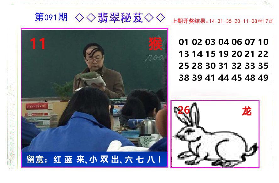 翡翠秘芨 第91期
