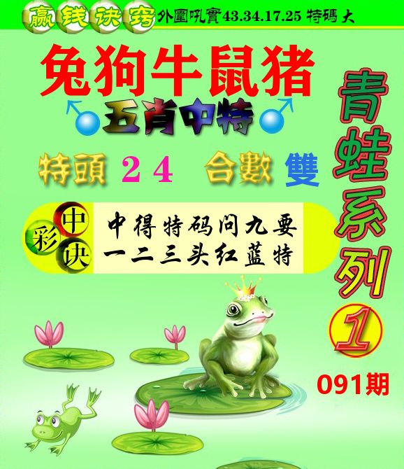 青蛙彩图 第91期