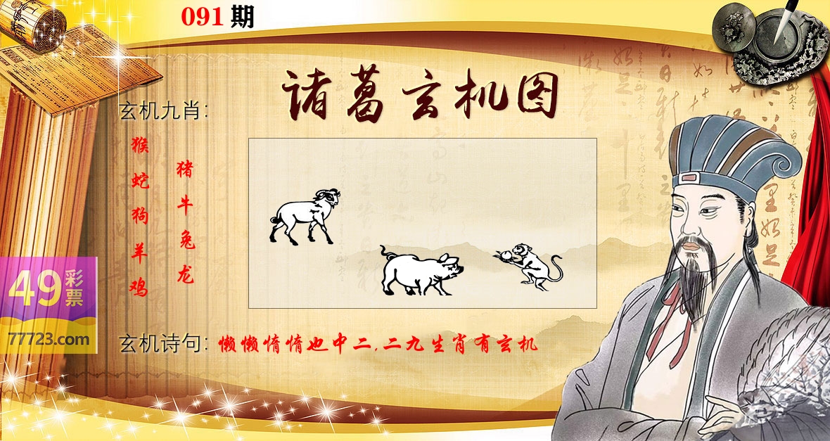 诸葛玄机图 第91期