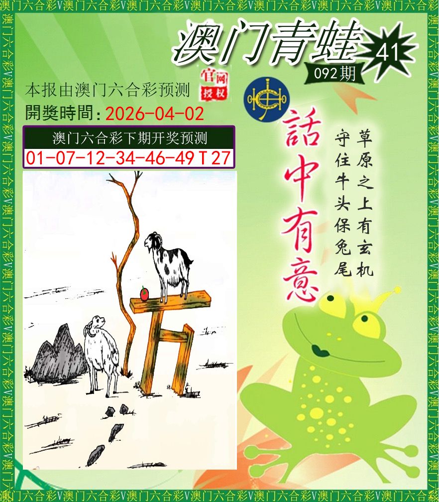 青蛙系列43 第92期