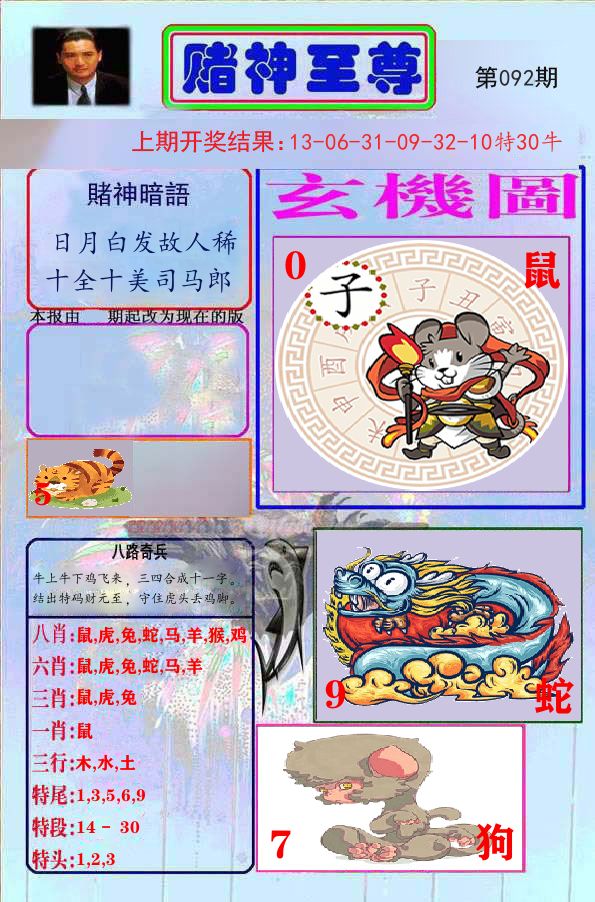赌神至尊 第92期
