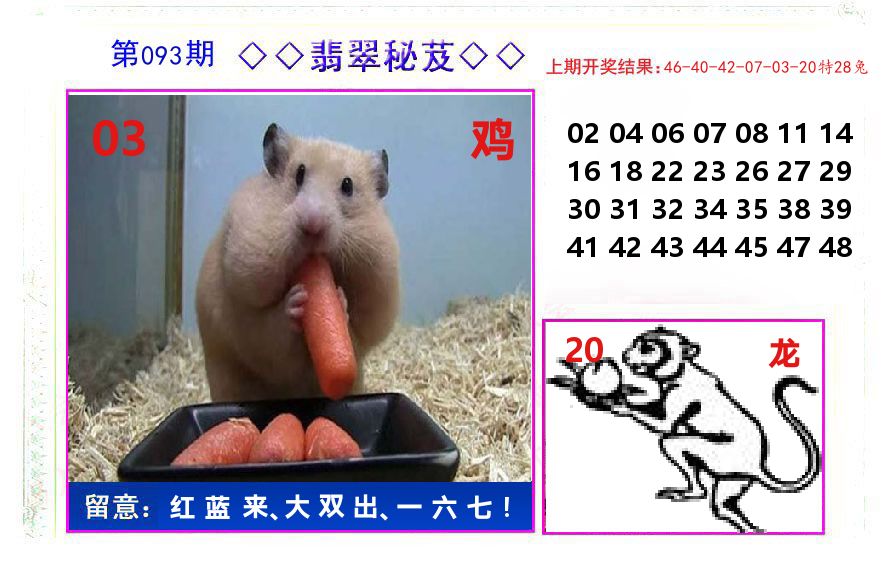 翡翠秘芨 第93期