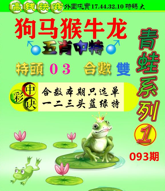 青蛙彩图 第93期