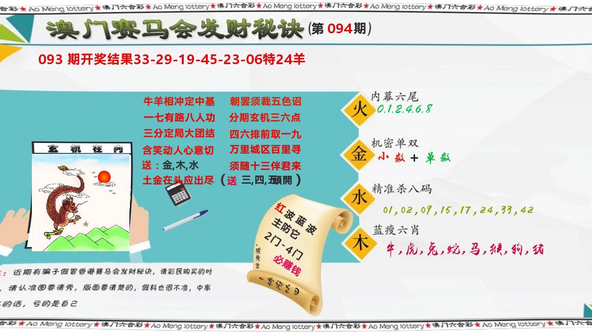 发财秘诀 第94期