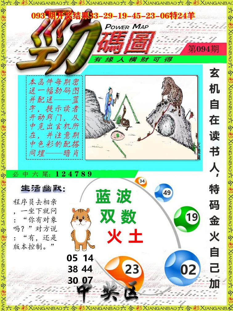 劲码图 第94期