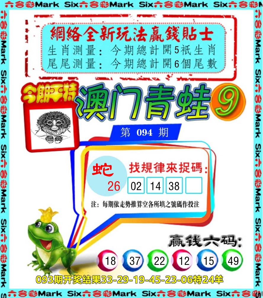 青蛙系列9 第94期