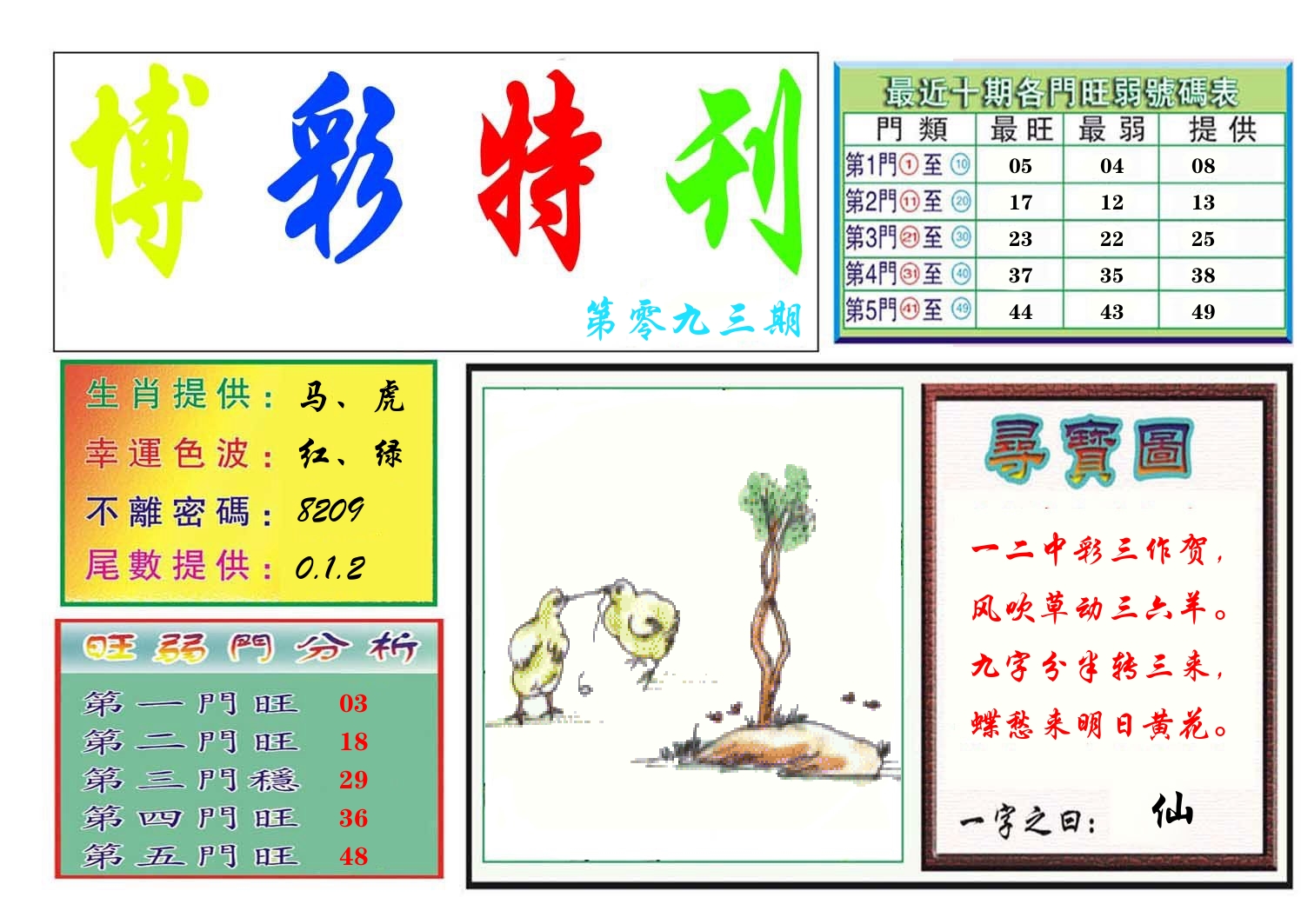 博彩特刊 第94期
