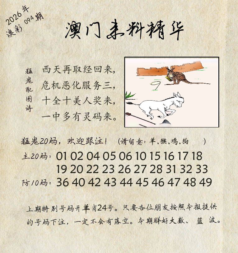 精华来料 第94期