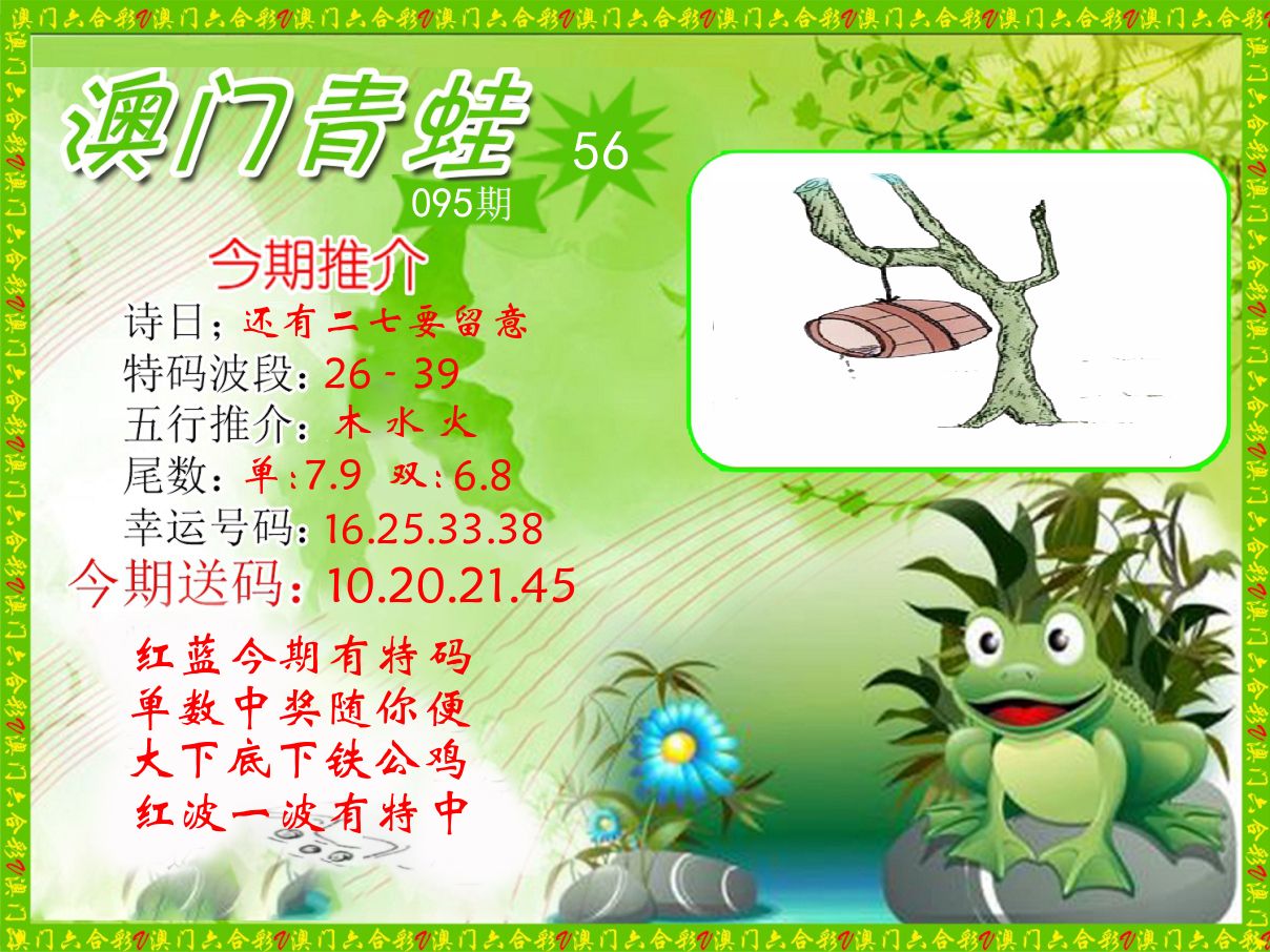 青蛙系列56 第95期