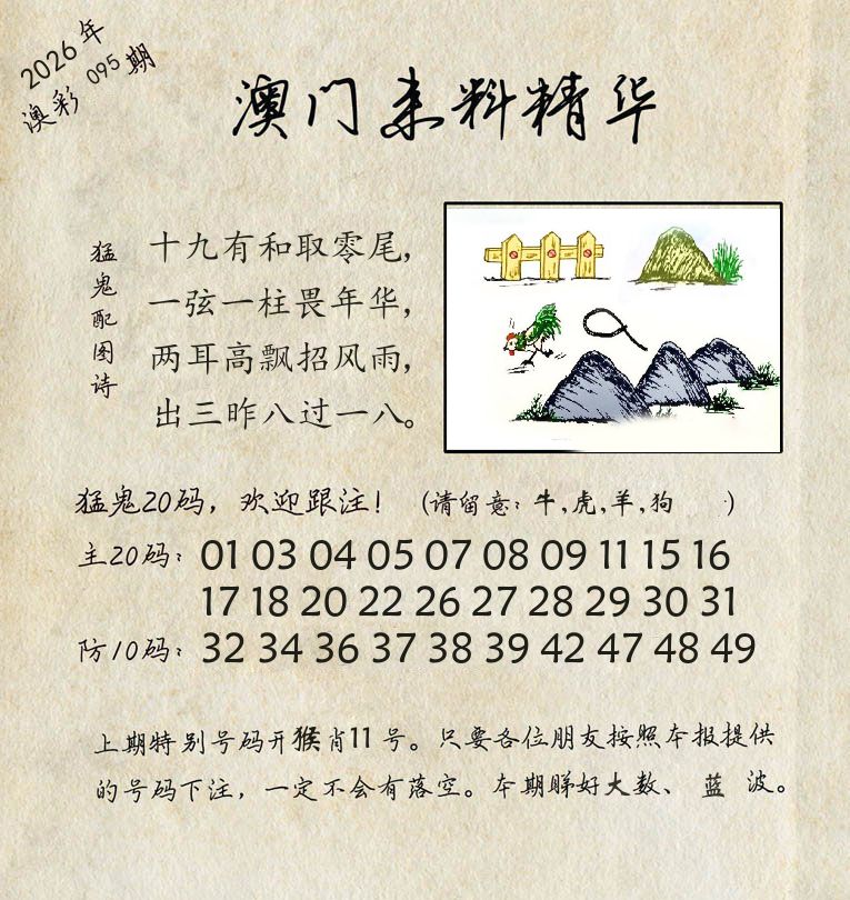 精华来料 第95期