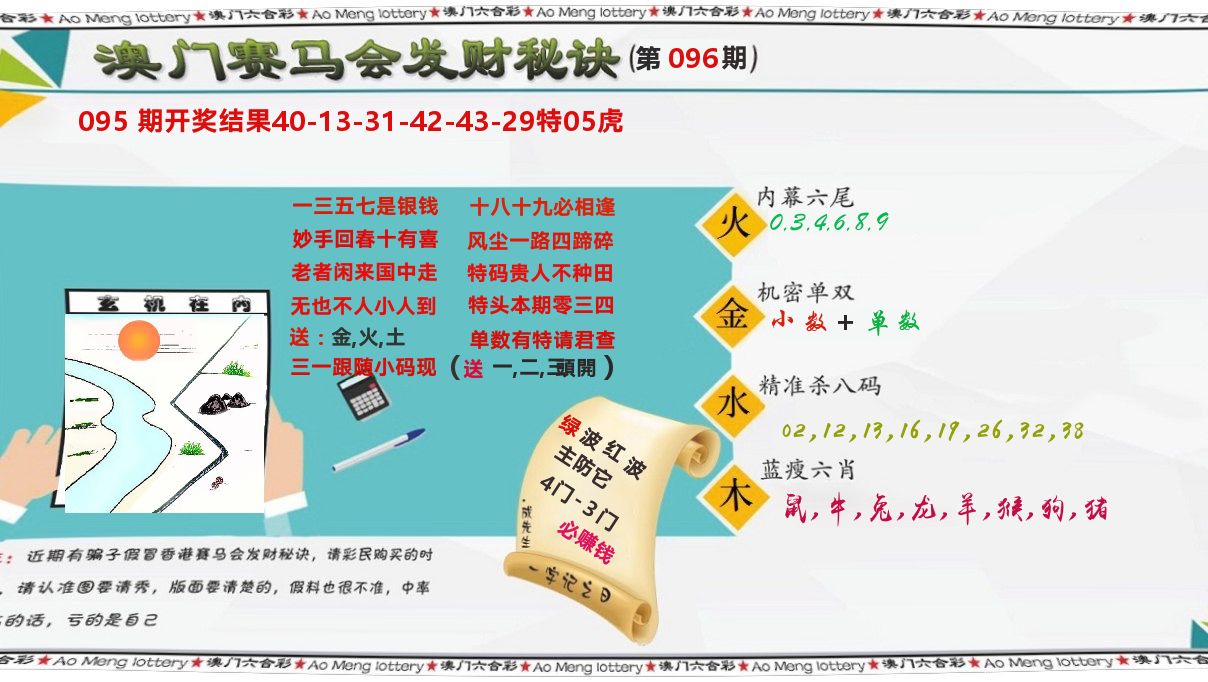 发财秘诀 第96期