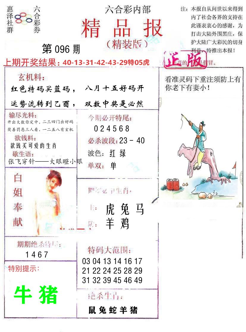 精品报 第96期