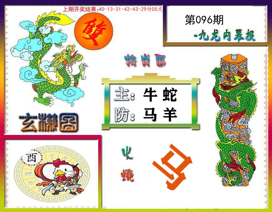 九龙内幕报 第96期