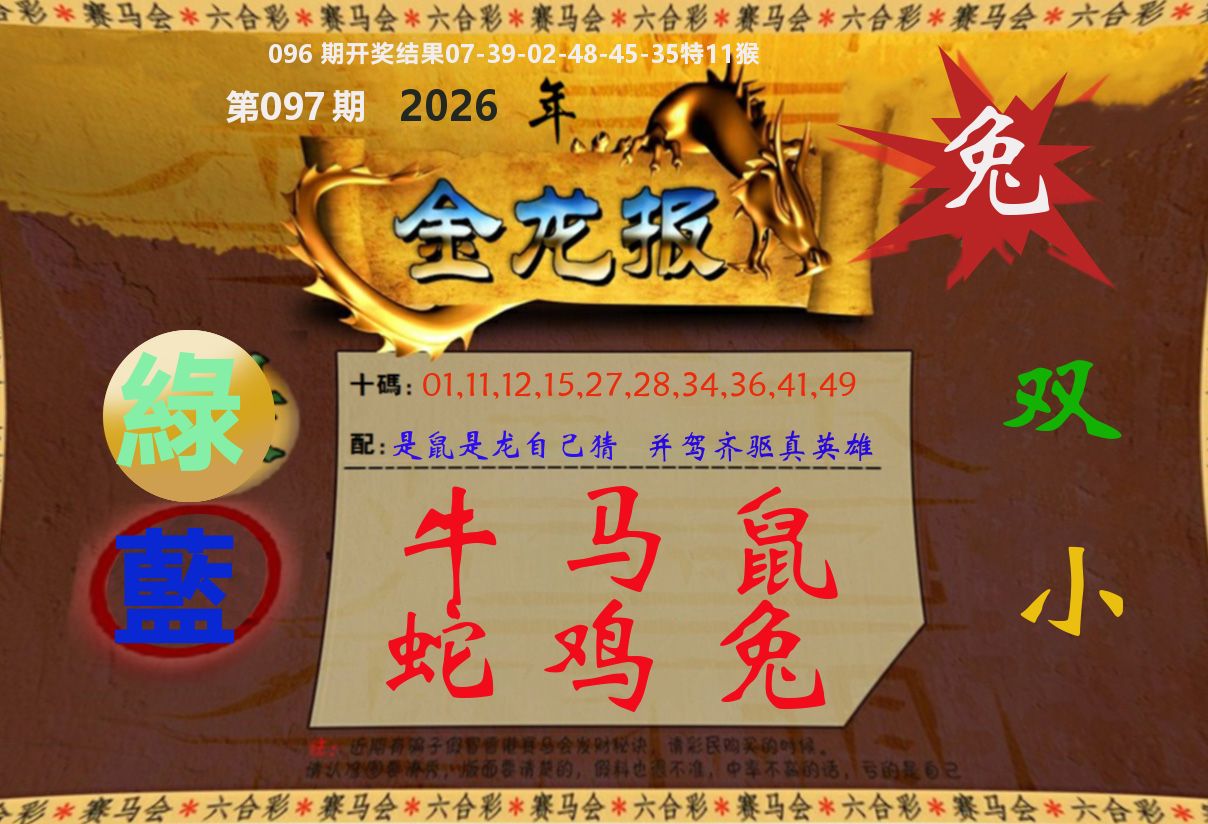 金龙报 第97期