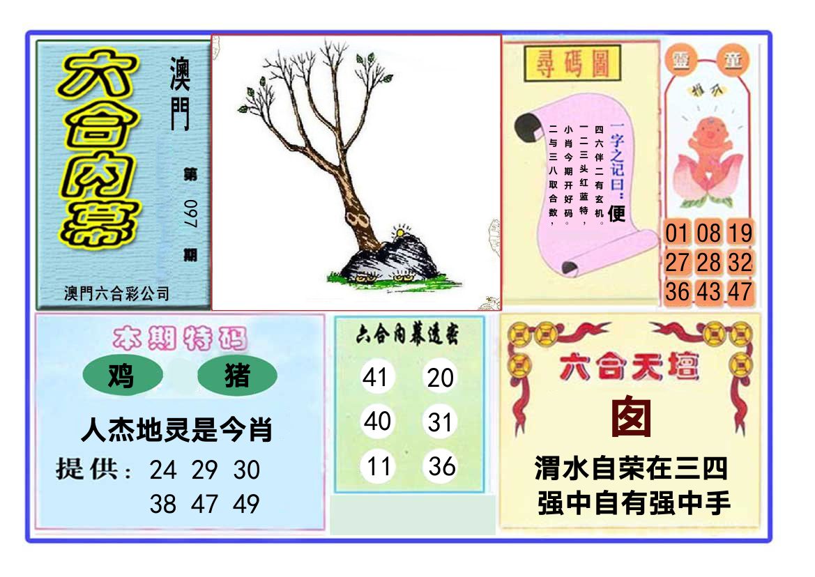 六合内幕 第97期