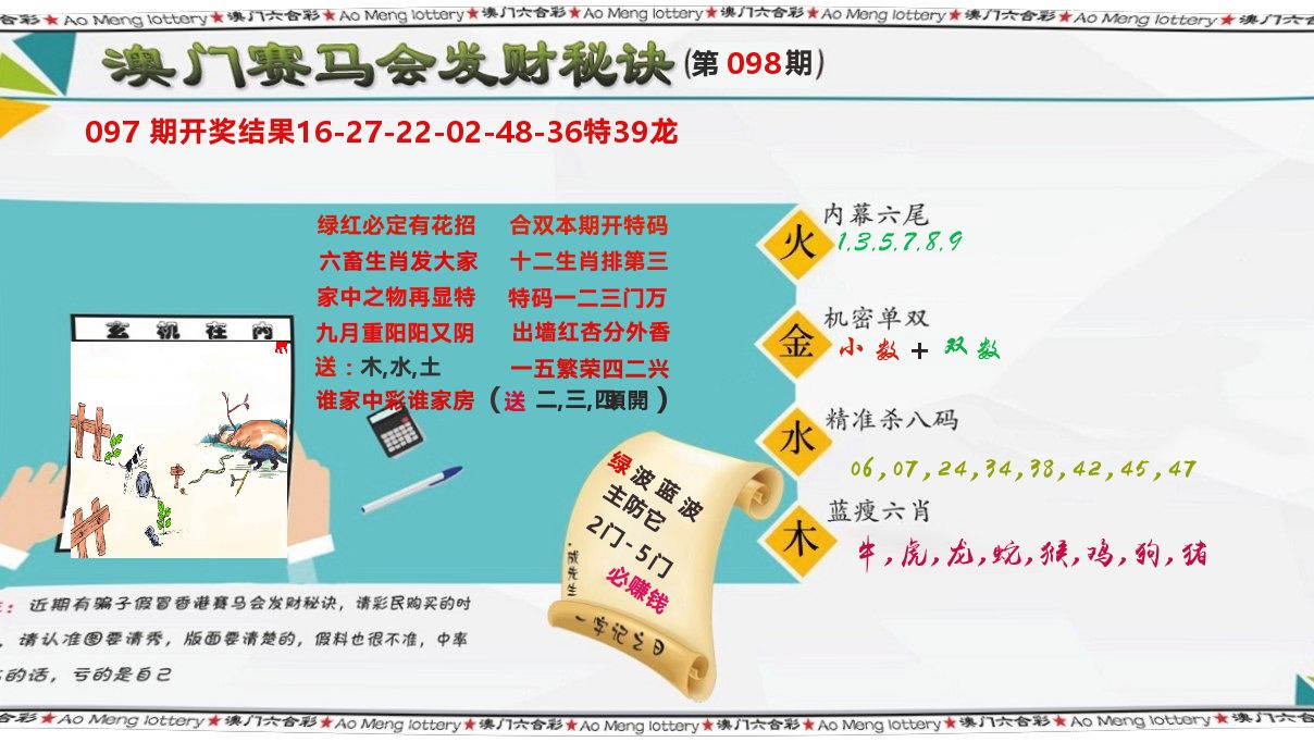 发财秘诀 第98期