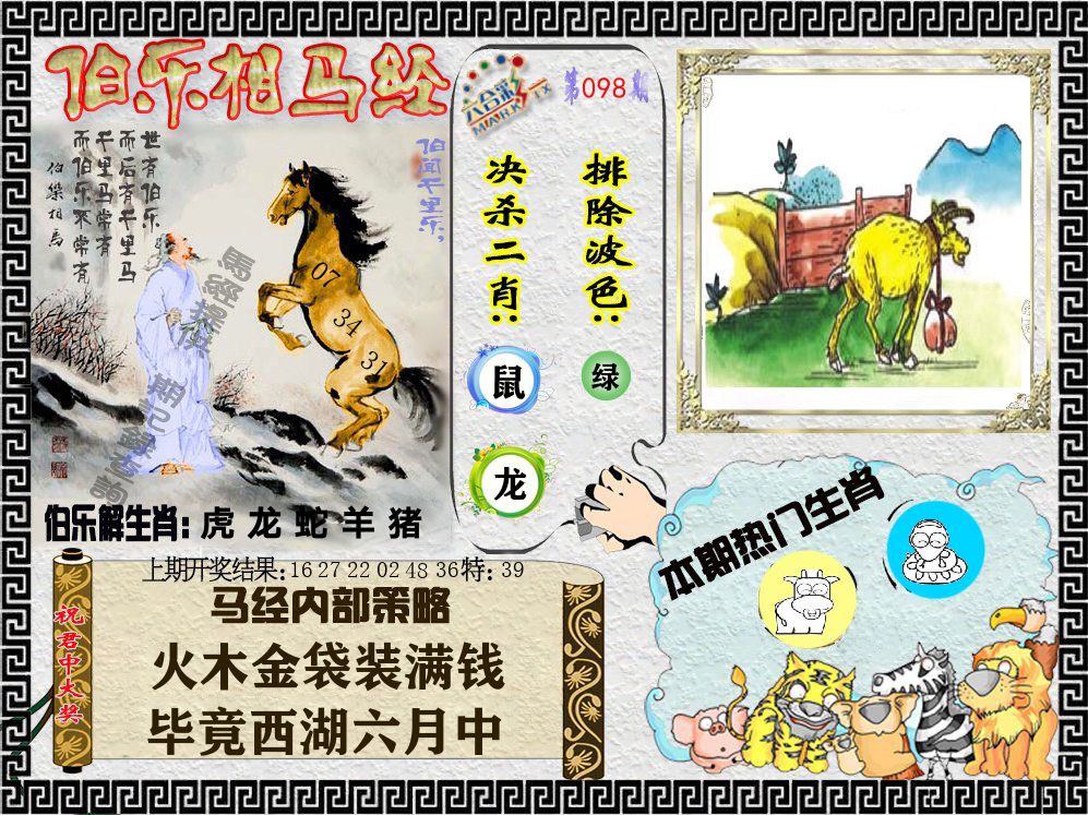 伯乐相马经 第98期