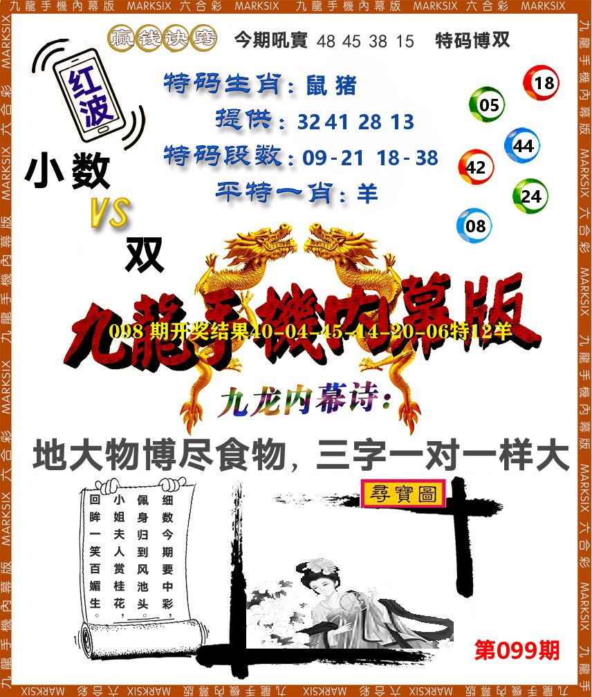 九龙手机内幕 第99期