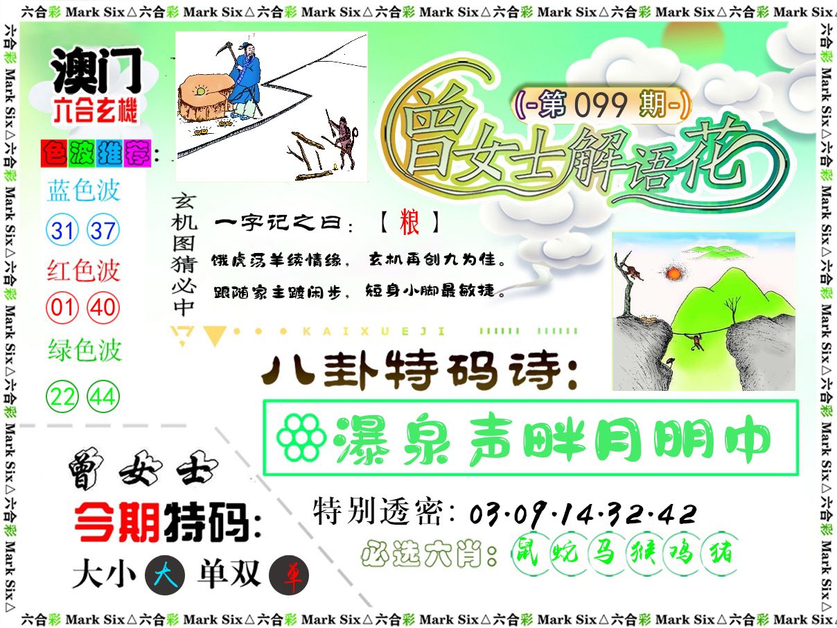 曾女士解语花 第99期