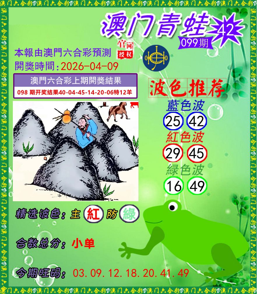 青蛙系列42 第99期