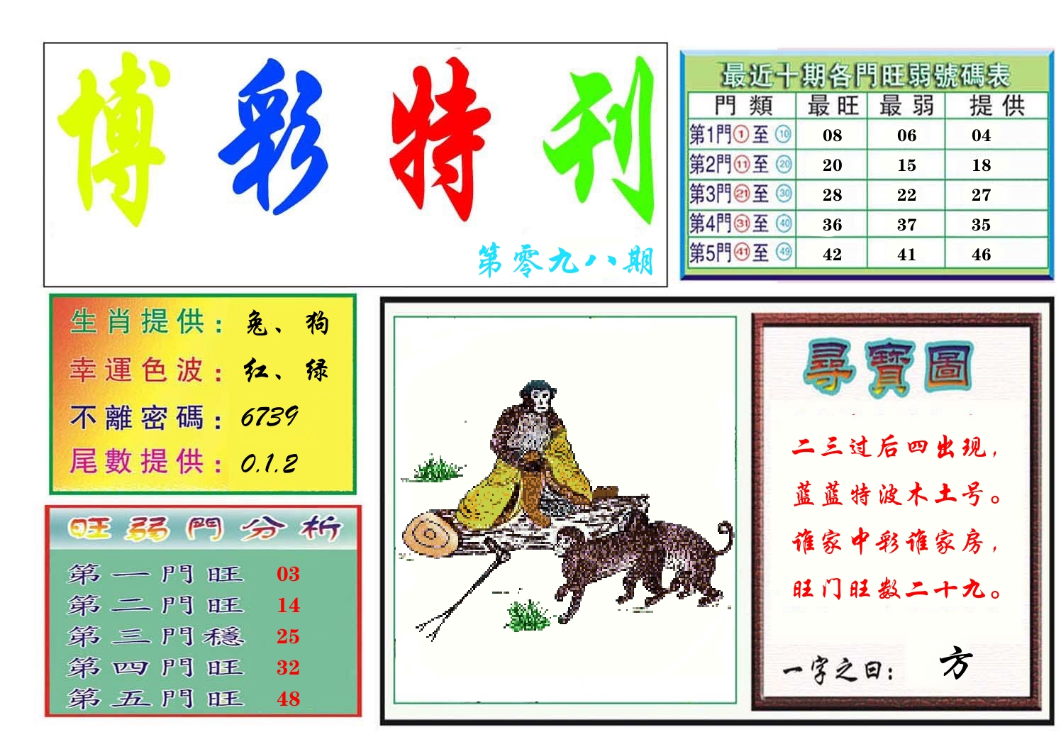 博彩特刊 第99期