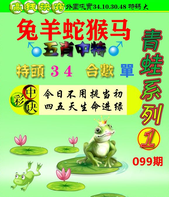 青蛙彩图 第99期