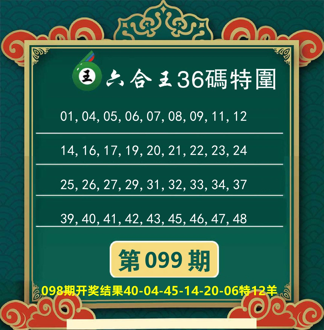 澳门特码王B 第99期